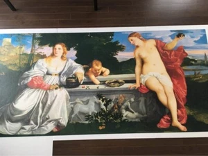 RARE 13200 CLEMENTONI SACRED AND PROFANE LOVE Masterpiece Jigsaw Puzzle - Picture 1 of 6