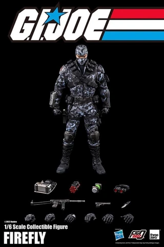 NEW Threezero GI-JOE Cobra 2023 FIREFLY 1/6 Figure 12" Inch SEALED IN STOCK Cover
