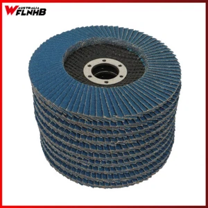 5" Flap Disc 125mm Zirconia Sanding Wheel 40/60/80/120 Grit Sander Grinding AU - Picture 1 of 11