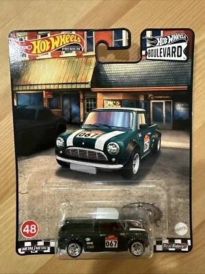 Hot Wheels Premium Boulevard 48 67 AUSTIN MINI PICKUP Real Riders Car Culture - Imagem 1 de 3