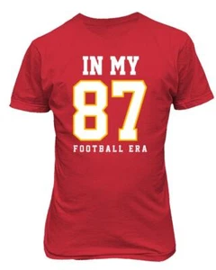 In My 87 Football Era Taylor Kansas Football Fans Unisex T-Shirt - Picture 1 of 3