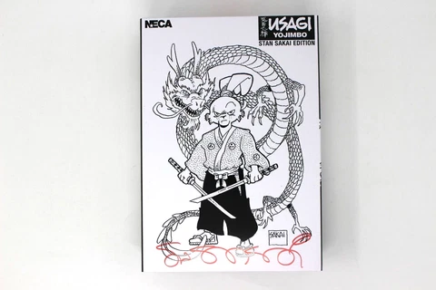 NECA USAGI YOJIMBO FIGURE Stan Sakai Edition SIGNED #369/989 IN HAND BRAND NEW Cover