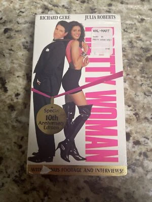 Brand New Pretty Woman VHS Factory Sealed 10th anniversary edition with Bonus Foto 1 de 3