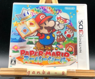 Paper Mario: Sticker Star super seal (Nintendo 3DS,2012) from japan - Image 1 of 4