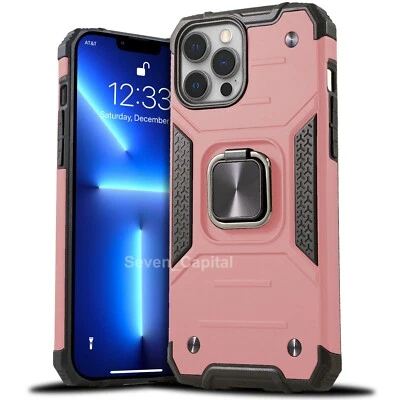 Capa anel suporte para iPhone 14 13 12 11 Mini Pro XR X Max 6 7 8 SE Plus - Imagem 1 de 4
