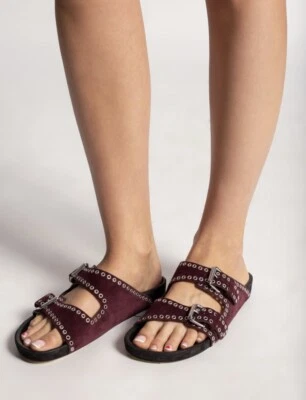 Diapositivas de gamuza Isabel Marant Lennyo talla 39 Foto 1 de 4