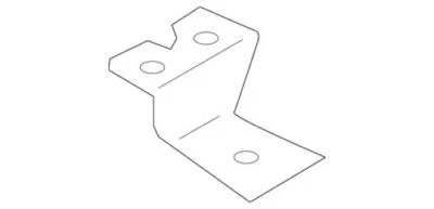 Resonador y soporte de tubería genuino Land-Rover 2019-23 Discovery Range Rover LR110248 Foto 1 de 2