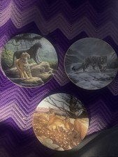 Edwin M. Knowles & Charles Frace Cat Plates