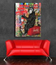 Follow Your Dreams  Urban Art  Canvas Print Street art Poster Mural 36 x 24 