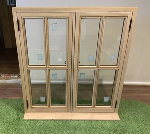 Double Glazed Windows Georgian Heritage Traditional Solid Oak 905mm x 990mm - Picture 1 of 12
