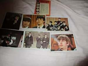 Beatles Color Cards - Picture 1 of 1