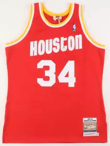 Hakeem Olajuwon Signed Rockets Jersey (Fanatics) - Picture 1 of 3