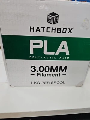 Hatchbox 3D Printer Filament PLA 3.00 MM Filament 1 KG Purple - Image 1 of 3