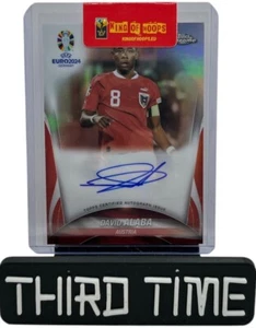 2024 Topps Chrome UEFA Euro 2024 David Alaba Auto #CA-DA - Imagen 1 de 5