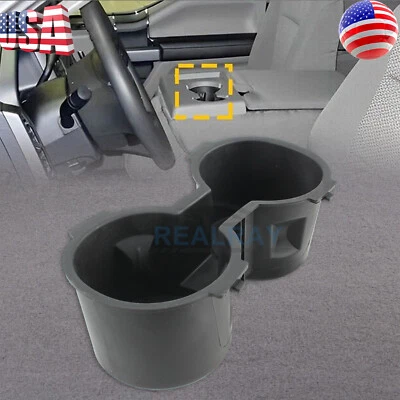 Center Console Cup Holder For Ford F-250 F-350 F-450 F-550 Super Duty 2017-2022 - Image 1 of 4