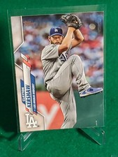 2020 Topps #118 Clayton Kershaw Los Angeles Dodgers  