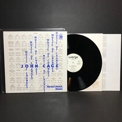 John Cage Música de Cambios Herbert Henck Piano Wergo Disco de Vinilo LP Foto 1 de 4