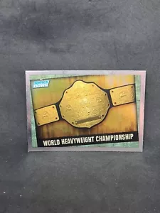 (Z3) CARTE TOPPS SLAM ATTAX EVOLUTION FOIL WORLD HEAVYWEIGHT CHAMPIONSHIP - Imagen 1 de 3