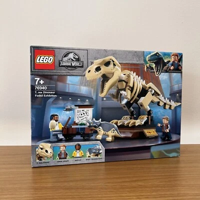Lego 76940 Jurassic World La Mostra Del Fossile Del T-Rex, 2021 - Spedizione 48h - Immagine 1 di 4