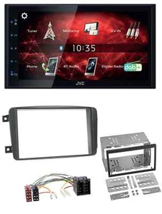 JVC DAB USB Bluetooth 2DIN MP3 Autoradio für Mercedes C-Klasse Vito CLK Viano - Bild 1 von 6
