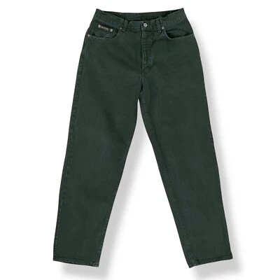 Calvin Klein Jeans Men 33 (ACTUAL 30x30) Dark Green Taper Vintage Cotton EUC - Image 1 of 4