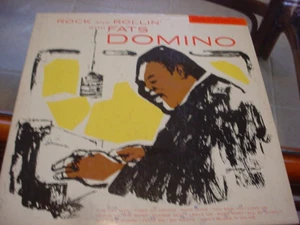 FATS DOMINO rock and rollin' vg+ on IMPERIAL MAROON LABEL 1956 - Picture 1 of 2