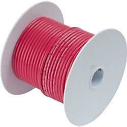 14 AWG Gauge Marine Wire Tinned Copper Red 100' Ancor