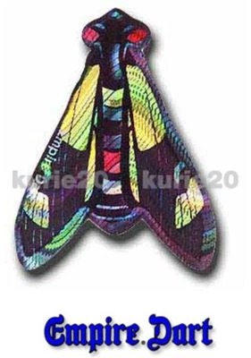 Empire Dart Flights Fliege Metallic 2D (5Sets/15Stk.) 25L619