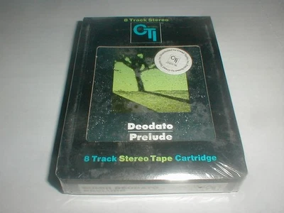 Eumir Deodato PRELUDE CTI 8 Track Tape SEALED 1973 Brazilian Jazz Funk Soul Pop - Image 1 of 4