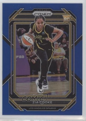 2023 Panini Prizm WNBA Blue Prizm /175 Zia Cooke #142 Rookie RC - Image 1 of 2