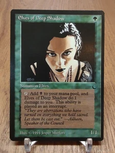 ELVES OF DEEP SHADOW x1 mtg NM The Dark 1 Unc NICE! Unplayed - Picture 1 of 2