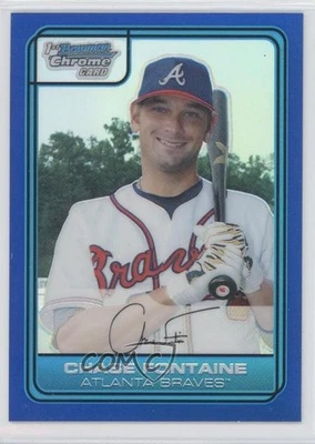 2006 Bowman Draft Chrome Draft Picks Blue Refractor /199 Chase Fontaine #DP9 - Image 1 of 2