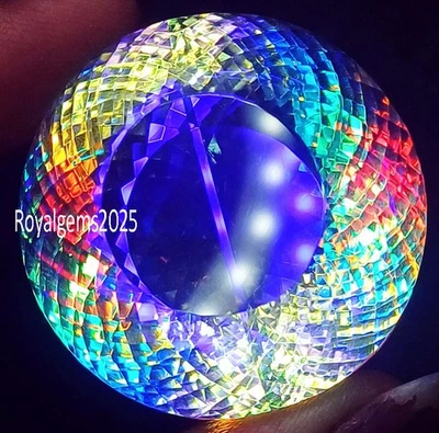 Certified Mystic Quartz In Rainbow Color 215.00 Ct Loose Gemstone Fancy Shape - Image 1 of 4