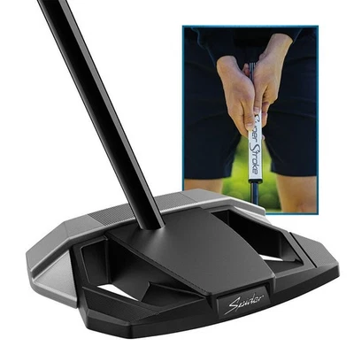 TaylorMade Spider 5K ZT Silver Putter 34 Inch Right Hand Super Stroke NEW 2456 - Image 1 of 4