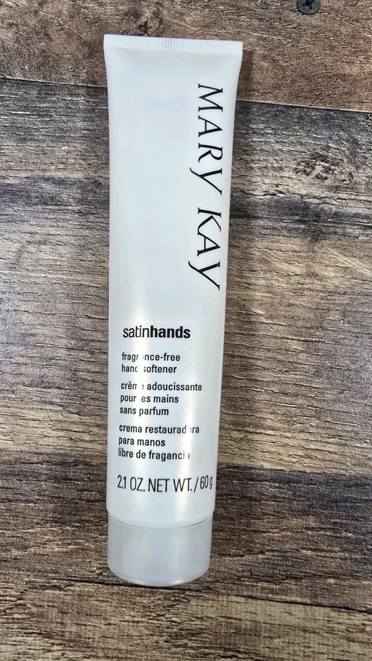 Nuevo suavizante de manos sin fragancia Mary Kay Satin Hands tamaño completo 2,1 oz NUEVO Foto 1 de 3