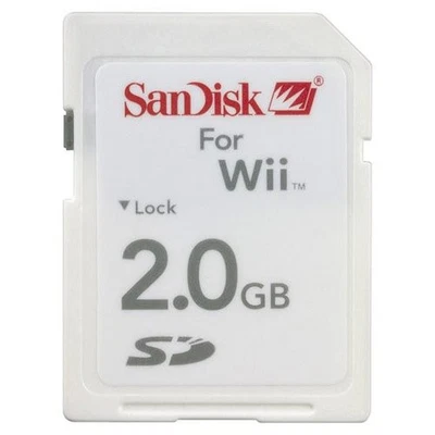 SanDisk Gaming Sdtm 2GB SDSDG-2048-A11 Para Wii Tarjeta de Memoria Expansión 3E Foto 1 de 4