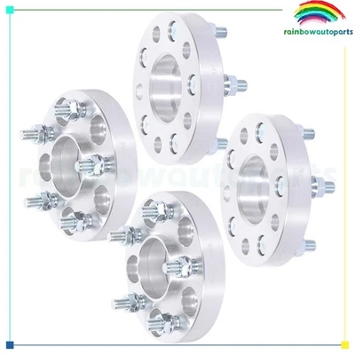4Pc 1" 5x4.5 Hub Centric Wheel Spacers For Infiniti Q50 Q60 Nissan NV200 Foto 1 de 4