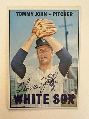 Topps 1967 - Tommy John #609 EX vintage Foto 1 de 2