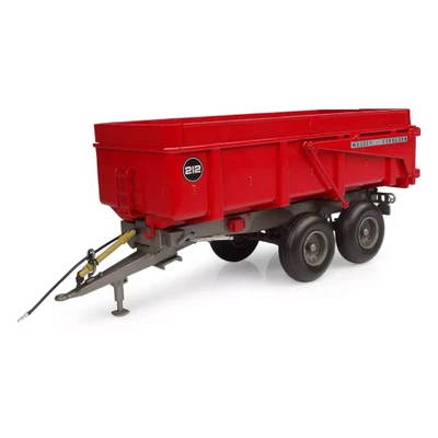 RIMORCHIO MASSEY FERGUSON 212 TRAILER 1:32 Universal Hobbies Mezzi Agricoli e Ac - Immagine 1 di 3