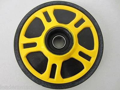PPD Idler Wheel-5.63in. x .787in.-Yellow for 2003 Arctic Cat ZL 600 EFI ESR - Image 1 of 3