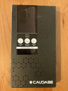 Caudabe VEIL iPhone 6.1 Pro 2021 Black New - Picture 1 of 4