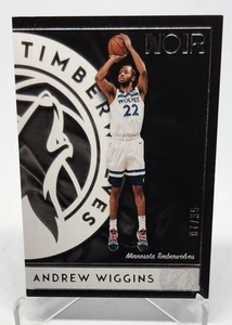 2018-19 Panini Noir Andrew Wiggins Association Edition #'d 07/85 - Picture 1 of 2