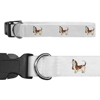 'Basset Hound Howl' Dog Collars (PR052669) - Image 1 of 4