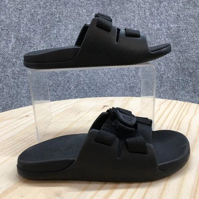 Sandalias Chaco Niños 2 Negras Ajustables Deslizables Rendimiento Calzado Comodidad Foto 1 de 4