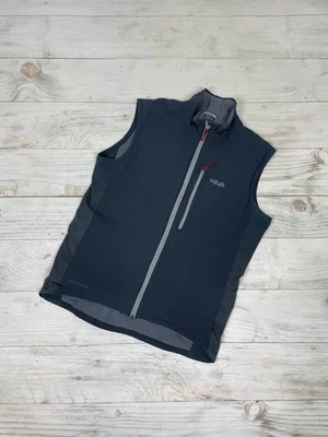Chaleco Rab Vapour Rise Flex Chaqueta Softshell Ligera Chaleco Hombres Talla M Gris Foto 1 de 4