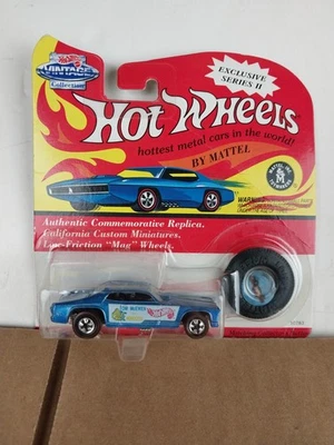 1993 Hot Wheels винтажная коллекция серия II Mongoose Tom McEwen синий запечатанный - Изображение 1 из 4