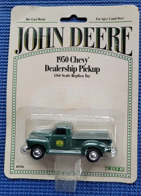 NEW- 1/64 Replica Toy 1950 John Deere Dealership Pickup - Image 1 of 2