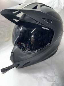 Icon Variant Pro Motorcycle Helmet Matte Carbon Fiber. Medium Worn Once - Picture 1 of 5