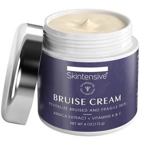 Arnica Bruise Cream for Thin Skin - Moisturizing with Vitamin K, C, E, 4 Oz - Picture 1 of 4