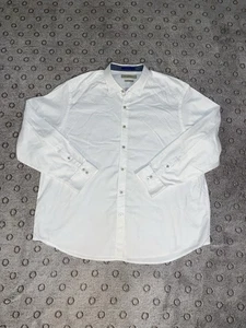 Tommy Bahama Island White Button Down Modern Fit Shirt Beach Vacation Size 2XL - Picture 1 of 13
